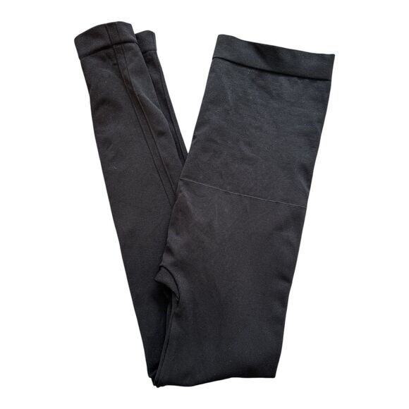 Spanx High Waisted Lamn Leggings Very Black 20133R Size M Gym Athleisure - Picture 1 of 12